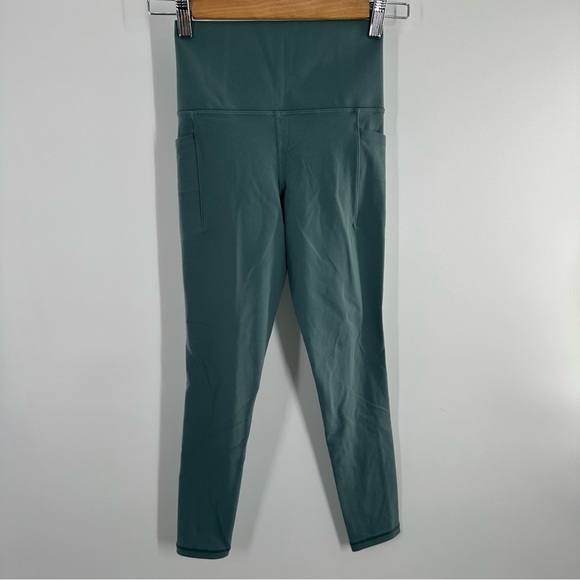 Athleta Salutation High Rise Tight Bali Green - Picture 2 of 9